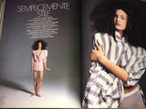 DONNA Magazine Italy April 1986 CLAUDIA MASON Famke Janssen AMANDA LEAR Chancellor