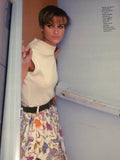 Marie Claire Magazine Italia February 1990 GAIL ELLIOTT Vanessa Duve MICHELLE EABRY