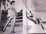 VOGUE Spain Magazine February 1995 TATJANA PATITZ Carmen Schwartz JOAQUIN CORTES - magazinecult