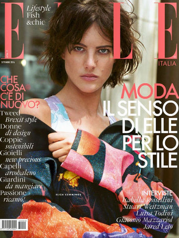 ELLE Magazine Italia September 2016 ELIZA CUMMINGS Devon Windsor ISABELLA ROSSELLINI