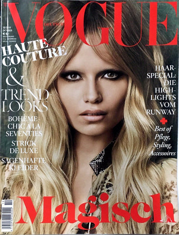 VOGUE Magazine Germany October 2014 NATASHA POLY Valery Kaufman ALISA AHMANN