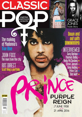 Prince 1958-2016 CLASSIC POP Magazine June 2016 Tribute issue