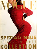 VOGUE Germany Magazine July 1986 VIOLETTA SANCHEZ Estelle Lefebure EVANGELISTA Patitz
