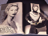 ELLE Italia Magazine October 1996 VALERIA MAZZA Estella Warren KAREN FERRARI - magazinecult