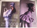 GLAMOUR Spain Magazine January 2018 BARBARA PALVIN Rosalia CHARLOTTE CAREY