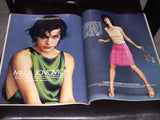 ELLE Spain Magazine January 2000 NIEVES ALVAREZ Veronica Blume MILLA JOVOVIC Naomi Campbell - magazinecult