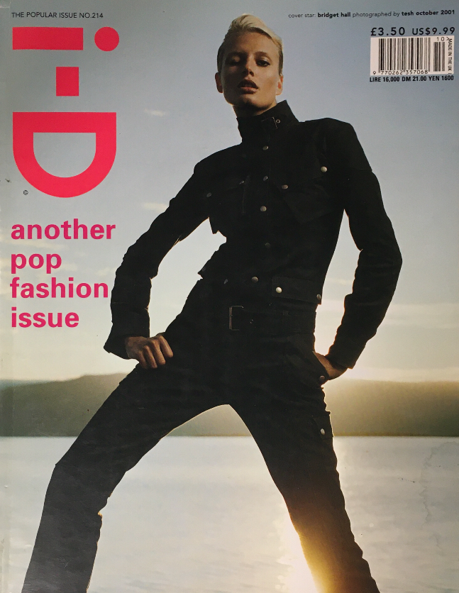 iD I-D Magazine October 2001 BRIDGET HALL Corinne Day TERRY RICHARDSON Natasa Vojnovic