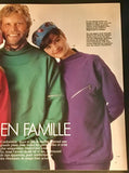 Fait Main Magazine February 1989 HELENA CHRISTENSEN 5 pages edit