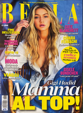 BELLA Magazine Italia September 2020 GIGI HADID 