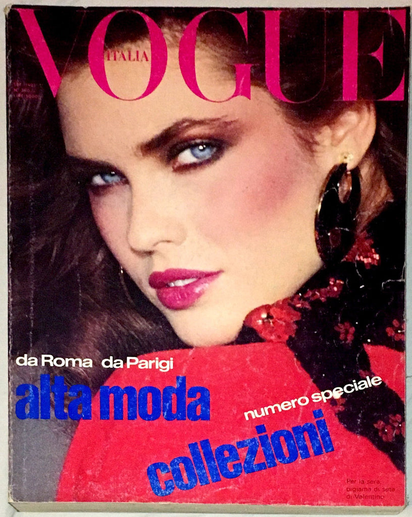 VOGUE Italia magazine September 1981 CAROL ALT Kathy Ireland ROSEMARY MCGROTHA Susan Hess JOAN SEVERANCE