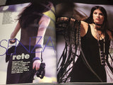 ELLE Italia Magazine 1993 MEGHAN DOUGLAS Gia Carangi CARMEN SCHWARZ