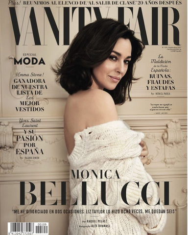 Vanity Fair Spanish Magazine 2017 MONICA BELLUCCI Marta Ortiz YVES SAINT LAURENT