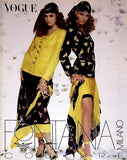 VOGUE Magazine Italia 1993 Fontana Couture Milano Supplement FRANKIE RAYDER