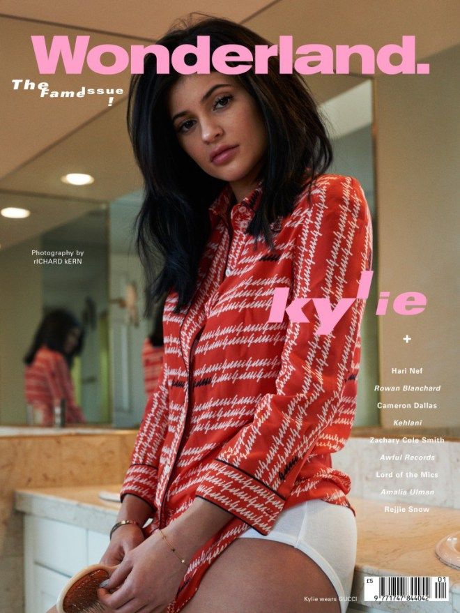 Wonderland Magazine Spring 2016 KYLIE JENNER Cameron Dallas HARI NEF Kehlani