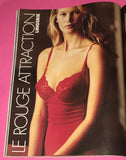 ELLE France Magazine October 1989 LINDA EVANGELISTA Claudia Schiffer EMMA SJOBERG