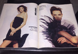 ELLE Italia Magazine February 1988 RENEE SIMONSEN Oliviero Toscani KIRSTEN OWEN Elaine Irwin - magazinecult