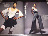 ELLE Italia Magazine February 1988 RENEE SIMONSEN Oliviero Toscani KIRSTEN OWEN Elaine Irwin - magazinecult