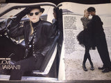 ELLE Italia Magazine February 1988 RENEE SIMONSEN Oliviero Toscani KIRSTEN OWEN Elaine Irwin - magazinecult