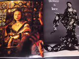 VOGUE Magazine Italia ALTA MODA March 1993 CARLA BRUNI Kate Moss HELENA CHRISTENSEN