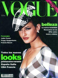 VOGUE Spain Magazine March 1992 KAREN MULDER Heather Stewart Whyte DANIELA PESTOVA