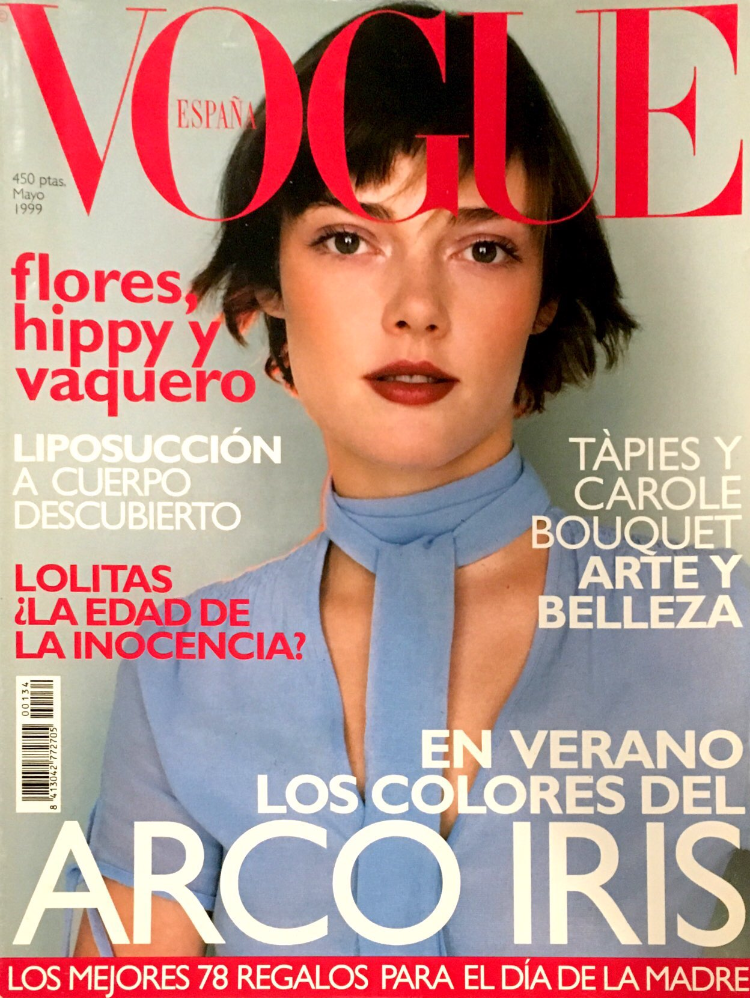 VOGUE Spain Magazine May 1999 CAMILLA RUTHERFORD Amy Wesson MALGOSIA BELA
