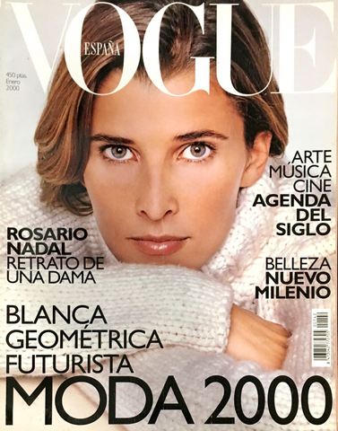 VOGUE Spain Magazine January 2000 ROSARIO NADAL Georgina Grenville MILLA JOVOVICH