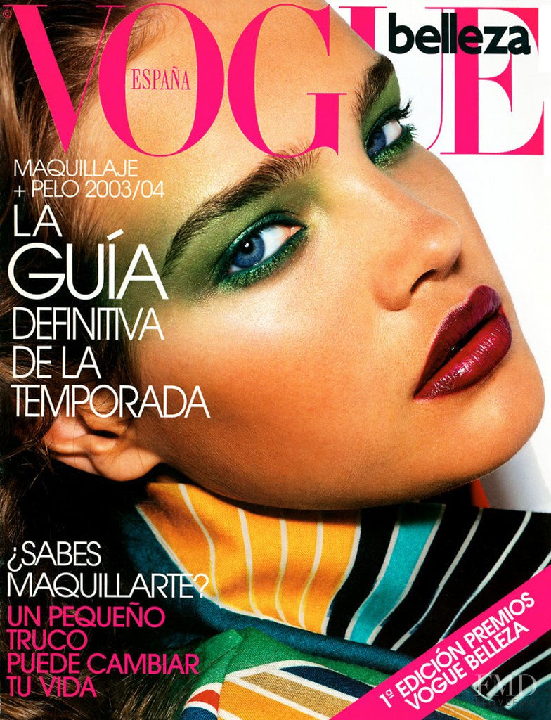 VOGUE Belleza Spain Magazine 2003 NATALIA VODIANOVA Fernanda Tavares