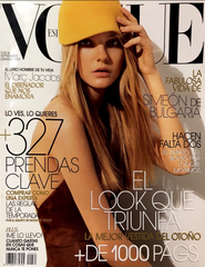 VOGUE Spain September Magazine 2007 CAROLINE TRENTINI Flavia Oliveira