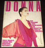 DONNA Magazine Italy February 1984 GIOVANNI GASTEL Pret A Porter