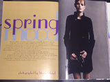 VOGUE Magazine Italia February 1996 STELLA TENNANT Claudia Schiffer KRISTEN McMENAMY