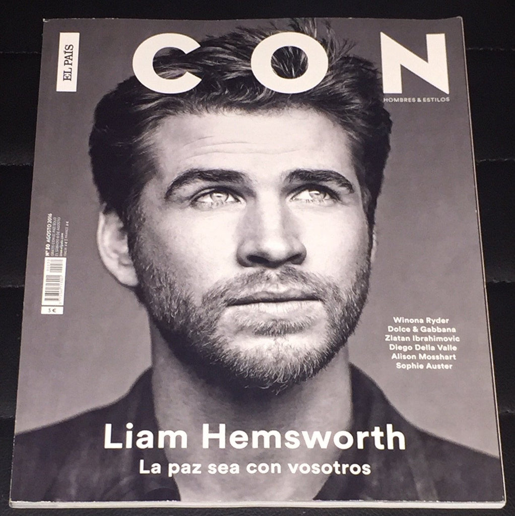 ICON Spain Magazine August 2016 LIAM HEMSWORTH