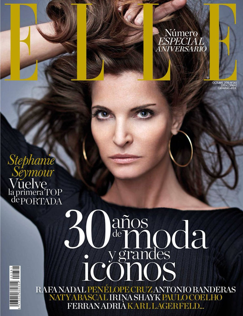 ELLE Spain Magazine October 2016 STEPHANIE SEYMOUR Penelope Cruz JULIA RESTOIN Irina Shayk