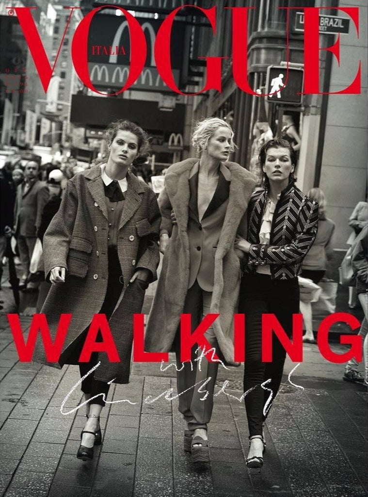 VOGUE Italia Magazine October 2016 ISABELI FONTANA Carolyn Murphy MILLA JOVOVICH Fei Fei Sun - magazinecult