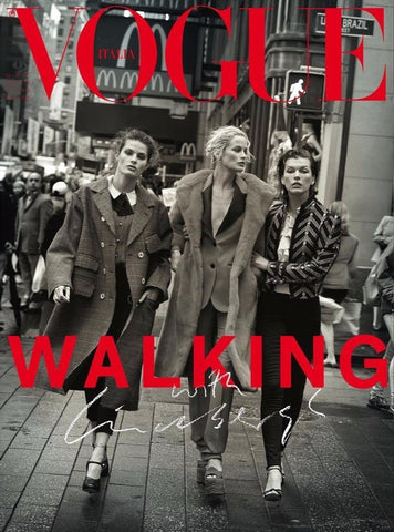 VOGUE Italia Magazine October 2016 ISABELI FONTANA Carolyn Murphy MILLA JOVOVICH Fei Fei Sun - magazinecult