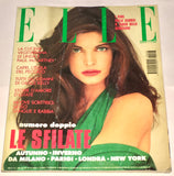 ELLE Magazine Italia August 1992 STEPHANIE SEYMOUR Claudia Schiffer GRACE KELLY