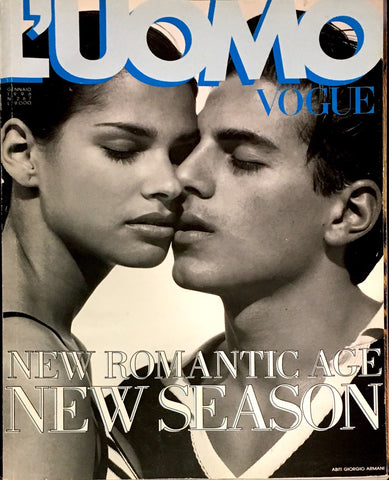 L'UOMO VOGUE Magazine January 1996 BRUCE WEBER Emma Balfour JOAQUIN CORTES