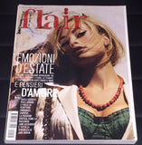FLAIR Italia Magazine May 2004 CAROLYN MURPHY Jane Birkin
