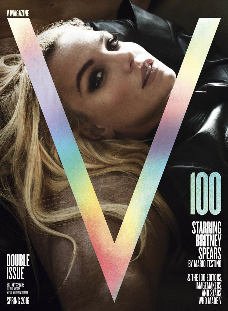 V Magazine #100 Spring 2016 BRITNEY SPEARS Kate Upton DOUTZEN KROES Gigi Hadid
