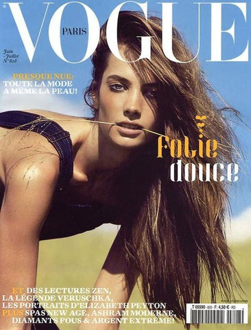 VOGUE Magazine Paris June 2002 JESSICA MILLER Jeisa Chiminazzo NATALIA VODIANOVA