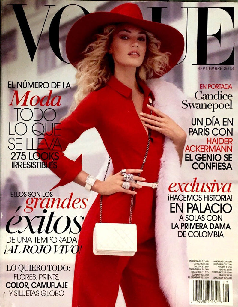 VOGUE Magazine LATINO AMERICA 2013 CANDICE SWANEPOEL Amber Valletta HANA JIRICKOVA