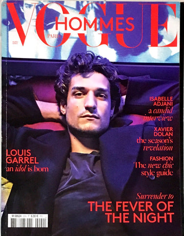 VOGUE Hommes Magazine #20 Fall/Winter 2015 LOUIS GARREL Xavier Dolan