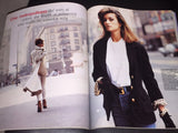 MARIE Claire Italia magazine 1991 YASMEEN GHAURI Susan Holmes GIANFELICI Owen