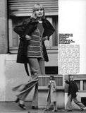 VOGUE Magazine Italia February 1974 PATRICIA DOW Charly Stember GUNILLA LINDBLAD