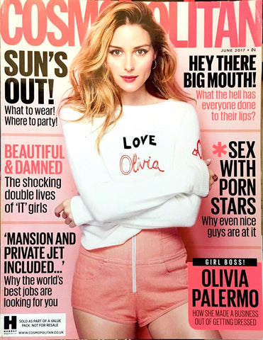 COSMOPOLITAN UK Magazine June 2017 OLIVIA PALERMO Bambi