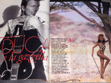 ELLE Magazine Italia June 1992 NIKI TAYLOR David Bowie SUZANNE LANZA Iman