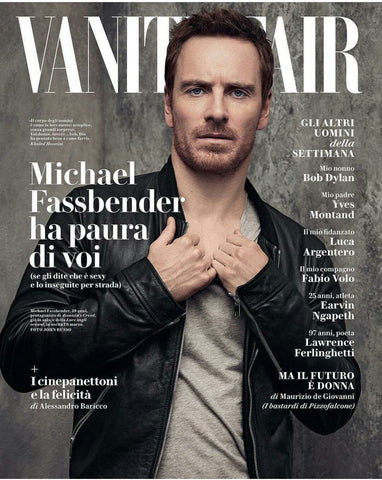 VANITY FAIR Italia magazine 2017 MICHAEL FASSBENDER Levi Dylan JASON MORGAN - magazinecult