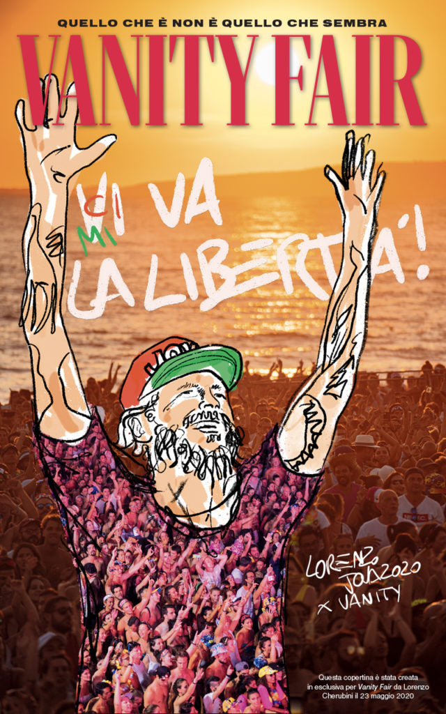 Vanity Fair Magazine Italia June 2020 Lorenzo Jovanotti Viva la libertà