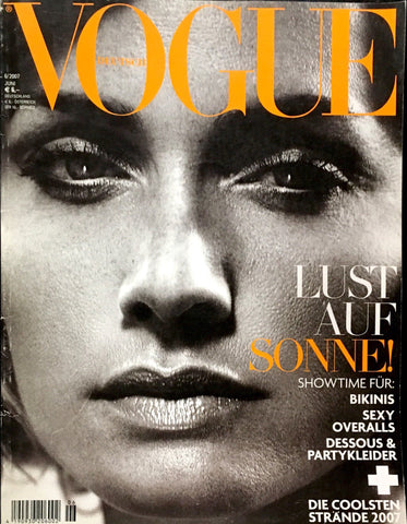 VOGUE Magazine Germany June 2007 AMBER VALLETTA Lily Cole KIM NOORDA Valeria Garcia
