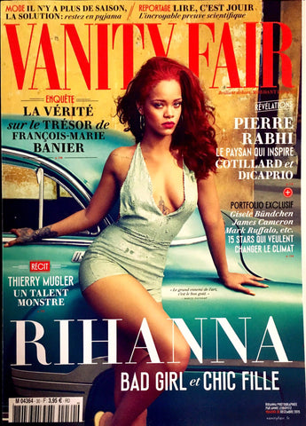 RIHANNA by ANNIE LEIBOVITZ VANITY FAIR Magazine December 2015