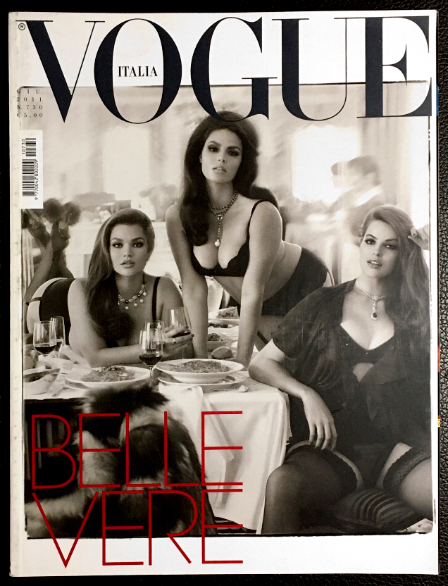 女性情報誌 Vogue Italia Magazine June 2011 VOGUE Italia Magazine June 2011 TARA LYNN Candice Huffine BELLE VERE A